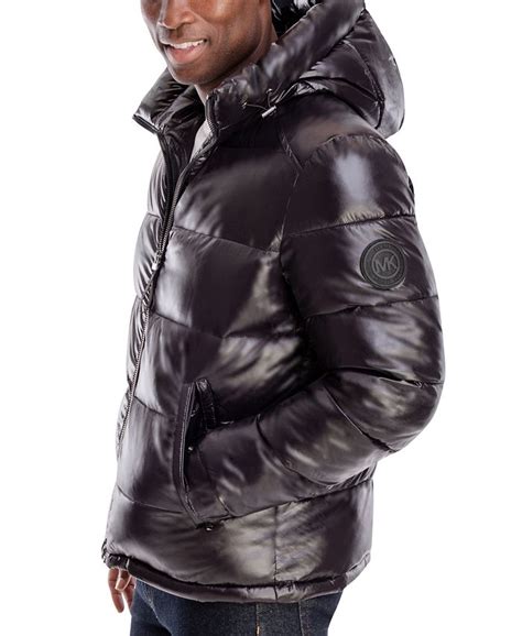 michael kors men's shinny parka